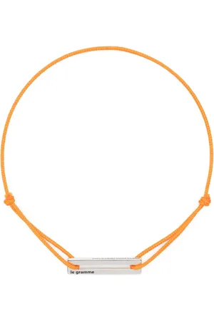 Le Gramme Pulsera Punched en plata de ley