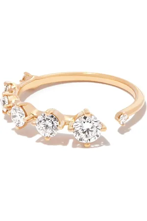 Fernando Jorge Anillo Sequence en oro amarillo de 18kt con diamante