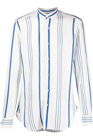 PENINSULA SWIMWEAR Camisa manga larga con motivo de rayas
