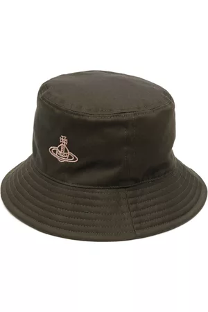 Vivienne Westwood Mujer Sombreros - Orb-logo plaque bucket hat