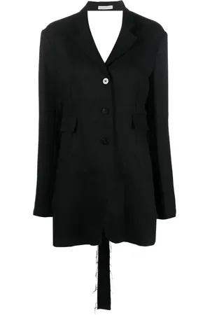 Niccolo Pasqualetti Blazer con espalda abierta