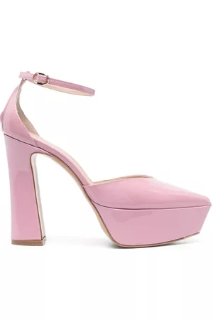 ROBERTO FESTA Mujer Sandalias - Patent finish platform sandals