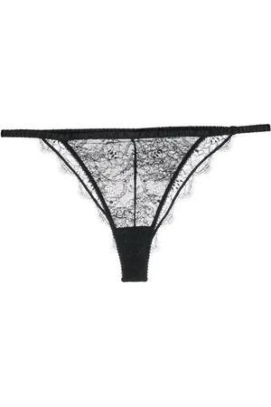 LOVE Stories Tanga de encaje floral