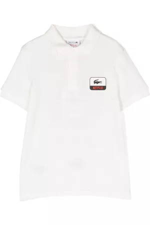 Playera tipo polo Lacoste para niño