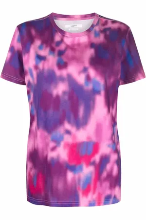 Marant Etoile Playera con estampado tie-dye