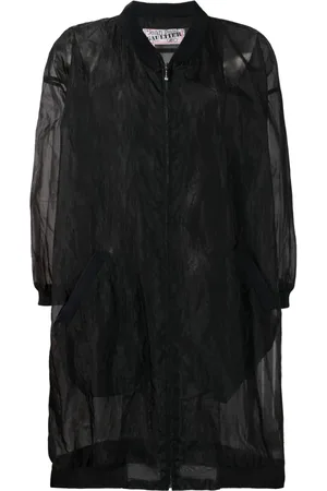 Jean Paul Gaultier Abrigo transparente con cierre 1985