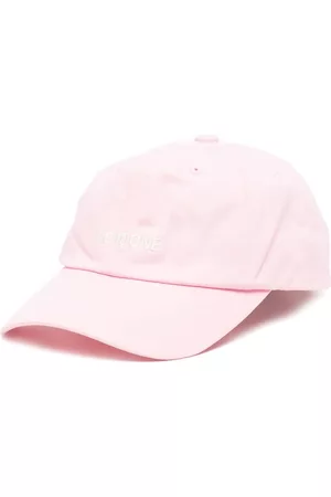 We11 Done Mujer Gorras - Logo-embroidered cotton cap