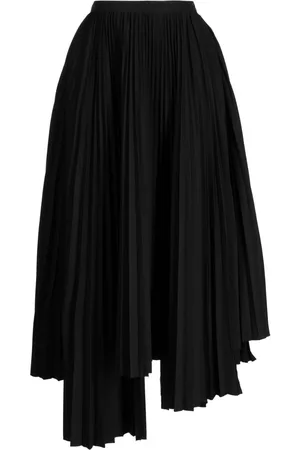Plan C Mujer Plisadas - Asymmetric pleated skirt