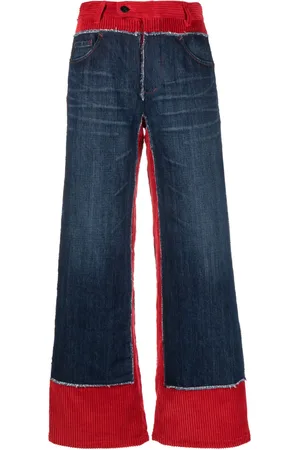 Jean Paul Gaultier Pantalones con paneles 1990