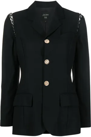 Jean Paul Gaultier Blazer tejido de crochet 1990