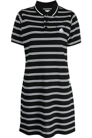 Chocoolate Vestido estilo playera tipo polo con logo bordado