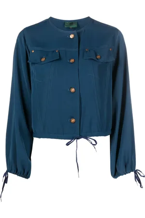 Jean Paul Gaultier Blusa sin cuello con botones 1980