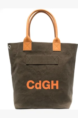 Comme des Garçons Tote con logo estampado