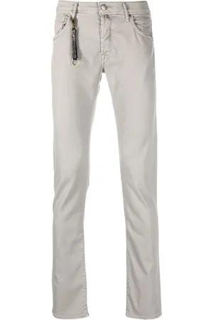 Incotex Pantalones slim con tiro bajo