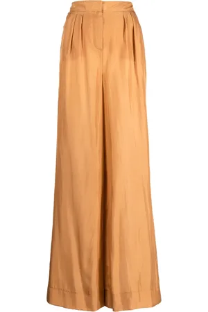 Alberta Ferretti Pantalones palazzo de seda