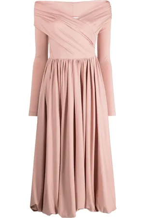 Serafini Vestido midi de tejido jersey