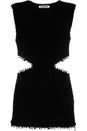 Jil Sander Vestido con detalle de aberturas