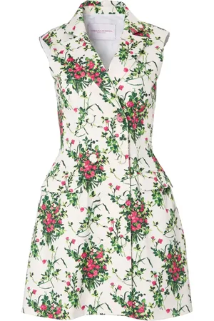 Carolina Herrera Vestido con estampado floral