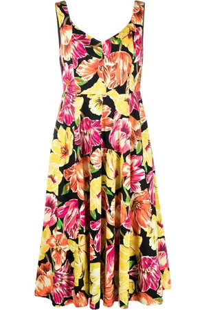 Kate Spade Vestido sin mangas con estampado floral