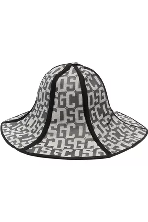 GCDS Mujer Sombreros - Sombrero con monograma en jacquard