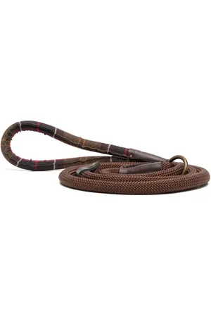 Barbour Collar para perro con estampado de cuadros tartán