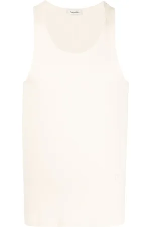Nanushka Camiseta con cuello redondo