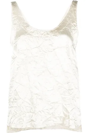 Lanvin Top con efecto arrugado