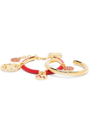 Paco rabanne Set de brazalete con dije