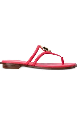Michael Kors Flip flops Hampton con placa del logo