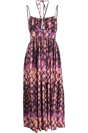 ULLA JOHNSON Vestido midi Freya