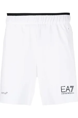 EA7 Shorts con logo estampado