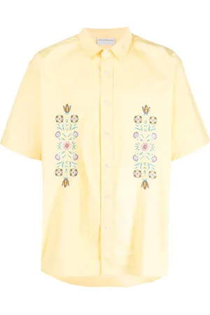 Drôle de Monsieur Camisa con bordado floral