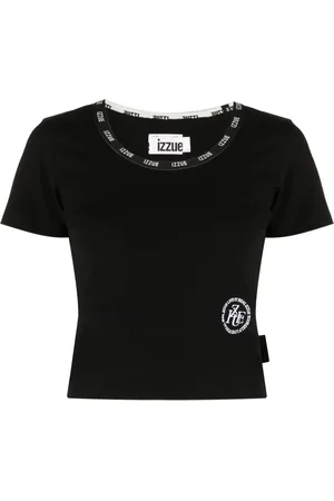 Izzue Playera con franja del logo