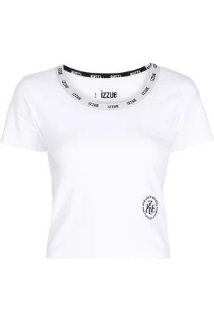 Izzue Playera con franja del logo