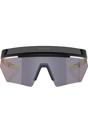 Prada Lentes de sol con logo estampado
