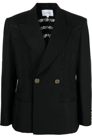 Casablanca Blazer con bordado inglés