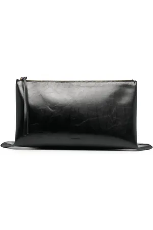 Jil Sander Bolsa de mano con logo en relieve