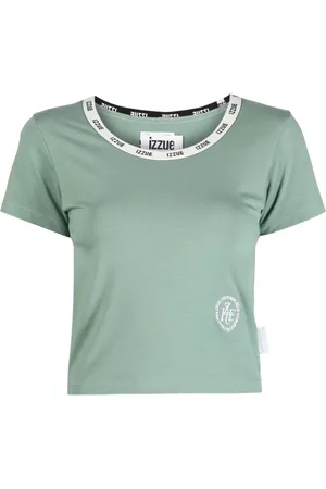 Izzue Playera con franja del logo