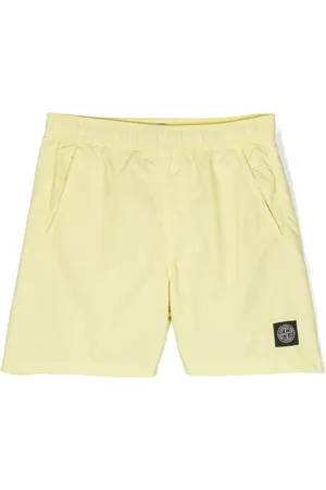 Stone Island Bermudas con pretina elástica y parche del logo