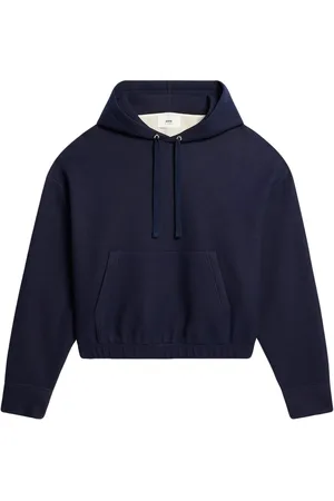 Ami Hoodie con hombros caídos y cordones