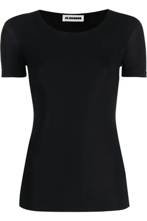 Jil Sander Playera con cuello redondo