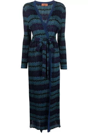 Missoni Mujer Abrigos - Zigzag-pattern cardi-coat