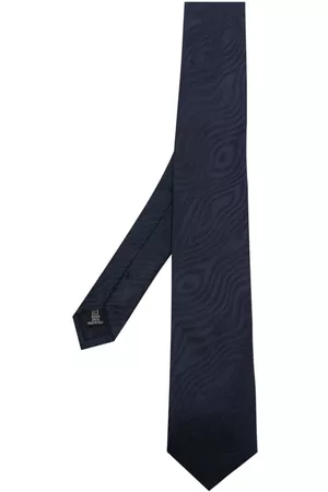 Fursac Hombre Pajaritas - Jacquard-pattern silk tie