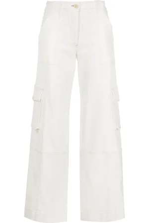 TWP Pantalones cargo con diseño ancho