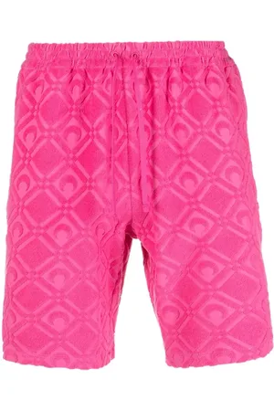 Marine Serre Shorts con estampado de lunas