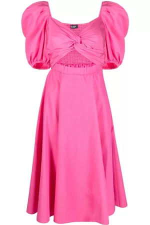 Kate Spade Vestido midi con diseño cruzado