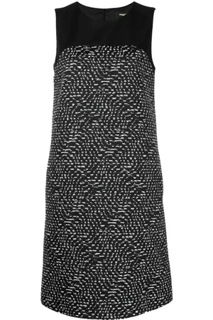 Paule Ka Mujer Vestidos de tweed - Panelled-design tweed dress