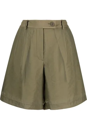 Helmut Lang Shorts transparentes con pinzas