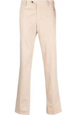 LARDINI Pantalones chinos con diseño recto