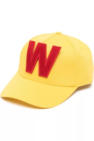 WALTER VAN BEIRENDONCK Hombre Gorras - W-appliqué cotton cap